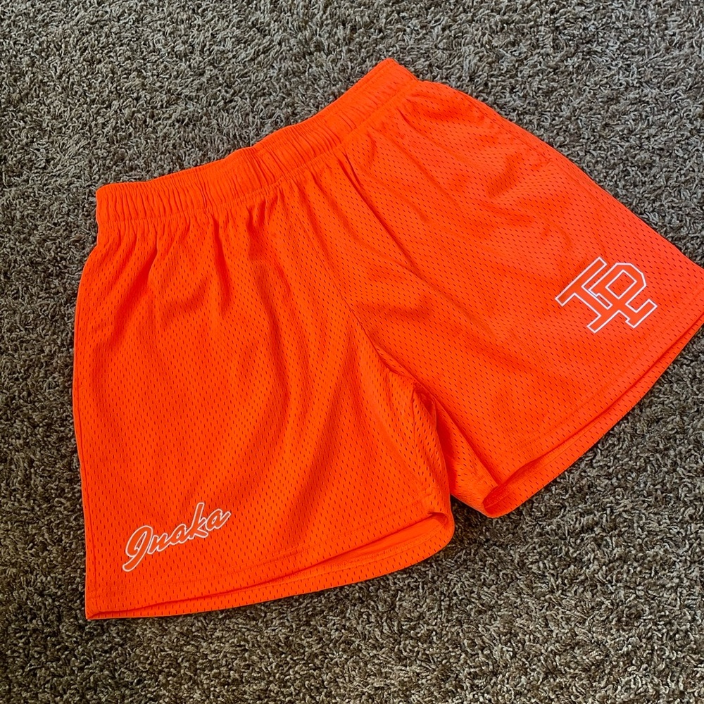 Inaka Power Mesh Shorts - Orange